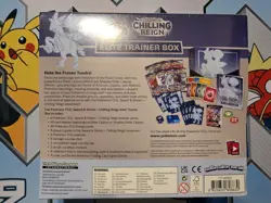 Pokemon TCG Sword & Shield Chilling Reign Elite Trainer Box ETB Sealed New - Image 2