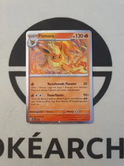 Pokemon Karte Flamara 167 Black Star Promo Holo Pokemon Deutsch TCG - Image 2