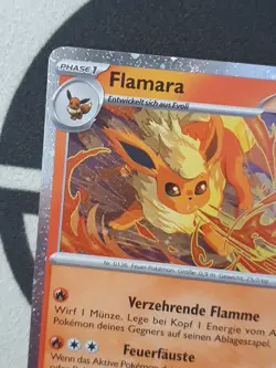 Pokemon Karte Flamara 167 Black Star Promo Holo Pokemon Deutsch TCG - Image 5
