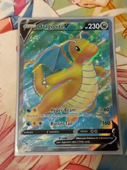 Pokemon Dragonite V (Full Art) 076/078 Pokemon GO - Image 1
