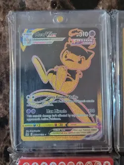 Pokemon TCG Mew Gold lot Celebrations 25th Shiny Mew 025 + Mew EX 151 205/165 LP - Image 2