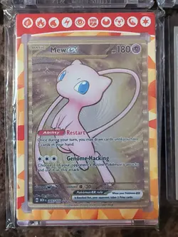 Pokemon TCG Mew Gold lot Celebrations 25th Shiny Mew 025 + Mew EX 151 205/165 LP - Image 5