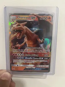 Pokemon Charizard GX Promo Holo SM195 SM Stage 2 GX 250HP Dragon - Image 1