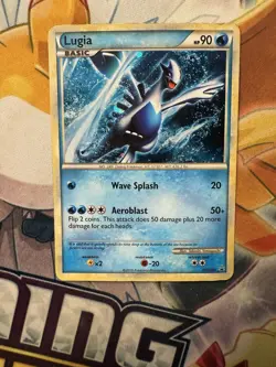 Lugia - HGSS02 - Pokemon Heart Gold Soul Silver Promo Holo MP - Image 1