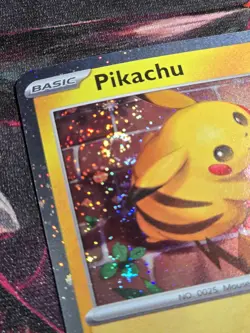 Pokemon TCG Pikachu 051/162 30th Anniversary STAMPED Pokemon Day Promo SWIRL🍥 - Image 1