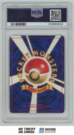 1997 Pokemon Pocket Monsters Japanese Dark Flareon PSA 9 #136 - Image 2