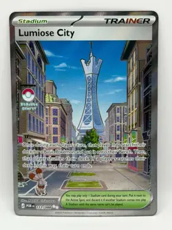 Lumiose City 111/088 Perfect Order NM Ultra Rare Holo Pokemon TCG - Image 1