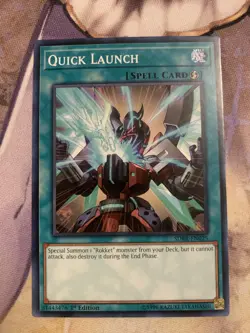 Quick Launch SDRR-EN025 NM Common - 1st Edition Yugioh - Image 1