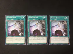 Power Bond (3x) LED3-EN022 - Common - 1st Edition NM Yugioh - Image 1
