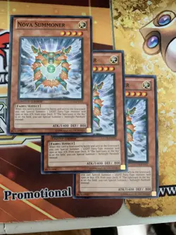 Nova Summoner (3x) GLD3-EN011 Common NM LIMITED Edison Yugioh - Image 1
