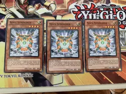 Nova Summoner (3x) GLD3-EN011 Common LP LIMITED Edison Yugioh - Image 1