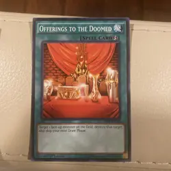 Offerings to the Doomed BP03-EN138 Common 1st NM Yugioh - Image 1