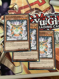 Nova Summoner (3x) SR05-EN017 Common NM 1st Edition Edison Yugioh - Image 1