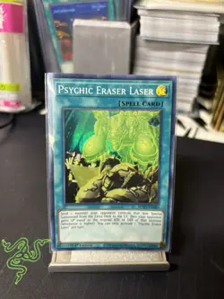 Yu-Gi-Oh! Psychic Eraser Laser 1st Ed. BLVO-EN089 Super Rare NM/LP x1 - Image 1