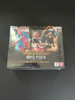 One Piece (ENG) OP-09 Emperors In The New World Booster Box [SEALED] - Image 1