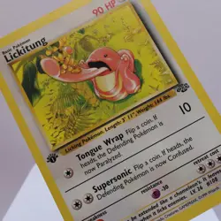 Pokemon TCG - Lickitung 38/64 Jungle Uncommon 1st Edition WOTC 1999 - MP - Image 1