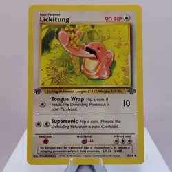 Pokemon TCG - Lickitung 38/64 Jungle Uncommon 1st Edition WOTC 1999 - MP - Image 2