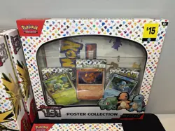 Pokemon TCG Scarlet & Violet 151 Alakazam 2 Zapdos EX Poster Boxes Sealed - Image 4