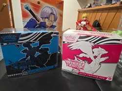 Pokemon S&V Black Bolt and White Flare Elite Trainer Box ETB Set - Image 1