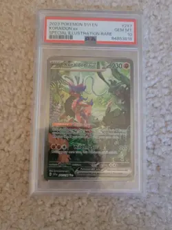 2023 Pokemon SVI en Koraidon EX #247 PSA 10 Gem Mint - Image 1