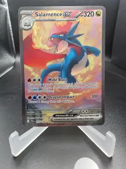 Salamence ex 187/159 Sv09: Journey Together Holo Full Art Pokemon TCG - Image 1