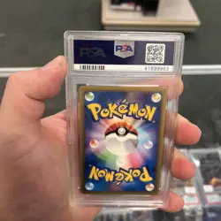 2001 POKEMON JAPANESE VS 1ST EDITION #100 LANCE'S DRAGONITE PSA 8 - Image 2