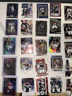 Houston Texans Card Lot, 45 Cards, Numbered, Parallels, Rookies, Inserts, Base. - Image 1