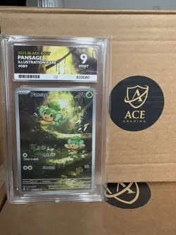 Pokemon Black Bolt Pansage IR 089/086 Ace 9 - Image 2