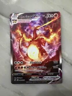 Charizard VMAX SWSH261 SWSH: Sword & Shield Promo Cards Holo LP-MP - Image 1