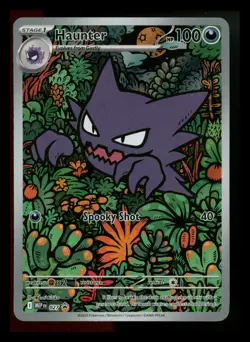 Haunter 027 Black Star Promo 2025 IR Holo Rare Pokemon Card TCG - Image 1