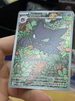 Haunter 027 Black Star Promo 2025 IR Holo Rare Pokemon Card TCG - Image 5