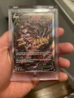 Giratina V alt art 186/196 Swsh11 Lost Origin ultra rare holo Pokemon TCG card - Image 1
