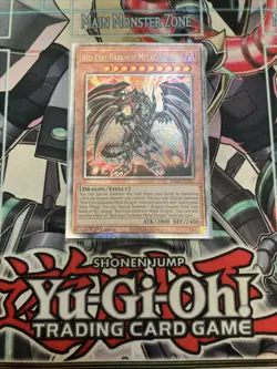 Red-Eyes Darkness Metal Dragon Platinum Secret Rare RA03-EN212 Yugioh - Image 1