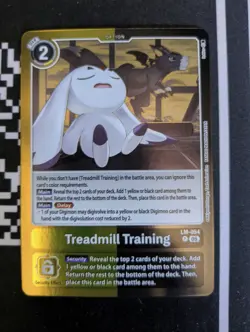 Digimon Card Game Treadmill Training LM-054 NM Promo - Image 1