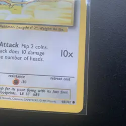 Doduo 48/102 Pokemon Cards WOTC TCG: Base Set 1999NM UK Rare - Image 2