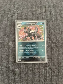 Galarian Obstagoon 132/217 Pokemon Card Reverse Holo Dusk Ball Ascended Heroes - Image 1