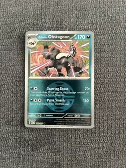 Galarian Obstagoon 132/217 Pokemon Card Reverse Holo Dusk Ball Ascended Heroes - Image 2