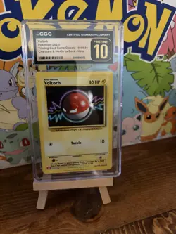 Voltorb 010/034 Trading Card Game Classic Holo CGC Pristine 10 - Image 1