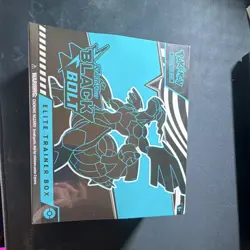 Pokemon Scarlet & Violet Black Bolt Elite Trainer Box English Trading Card Game - Image 1