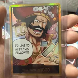 One Piece TCG English OP13 GOLD Don!! Card - Carrying On His Will - Image 2
