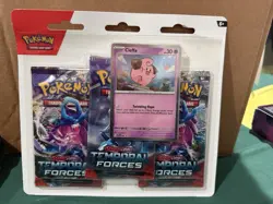 Pokemon Trading Card Game: Scarlet & Violet—Temporal Forces 3-Pack Blister - Image 1