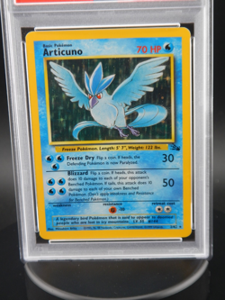 1999 POKEMON FOSSIL ARTICUNO/DRAGONITE/LAPRAS/MUK HOLO PSA GRADED VINTAGE CARDS! - Image 5