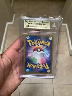 BGS 9.5 Shining Magikarp Holo 010 Pokemon Promo Card 25th Anniversary PSA 10 GEM - Image 2