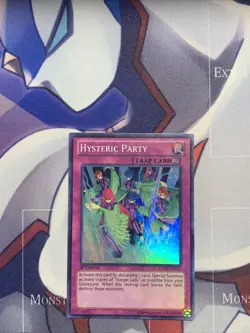 LCJW-EN112 Hysteric Party Super Rare 1st Edition LP Yugioh - Image 1