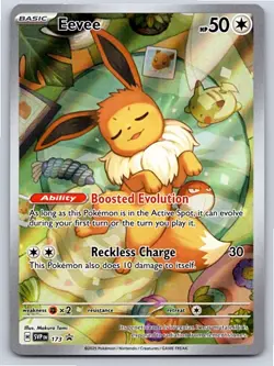 Pokemon Eevee SV: Scarlet & Violet Promo Cards #173 [NM] 4of4 - Image 1