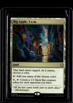 Big Apple, 3 a.m. - 42 - TMC - NM - MTG Magic the Gathering - Image 1