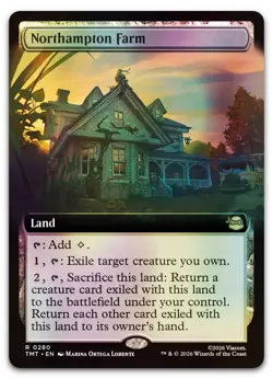 Northampton Farm (Extended Art) #280 (Foil) NM Teenage Mutant Ninja Turtles - Image 1