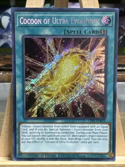 Yugioh *Cocoon of Ultra Evolution X1* Secret Rare Limited (NM) LDS1-EN073 - Image 1