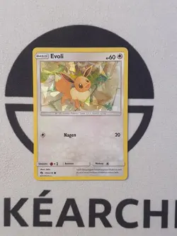 Evoli 155/214 Cracked Ice Holo Echo des Donners Set Pokemon Karte Pokemon Eevee - Image 2
