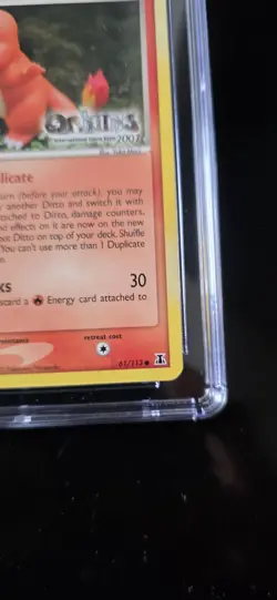 Pokemon Ditto [Charmander] EX Delta Species 61/113 Promo English 2005 CGC 10 - Image 4